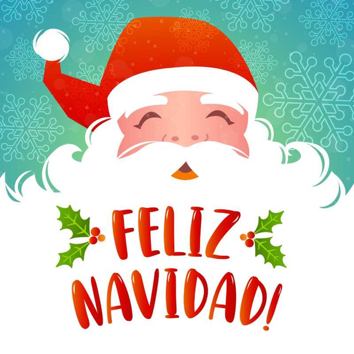 Felicitación de Navidad de Papá Noel.