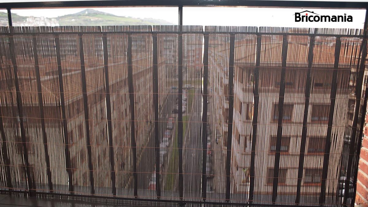 Colocar malla de ocultacion en balcon