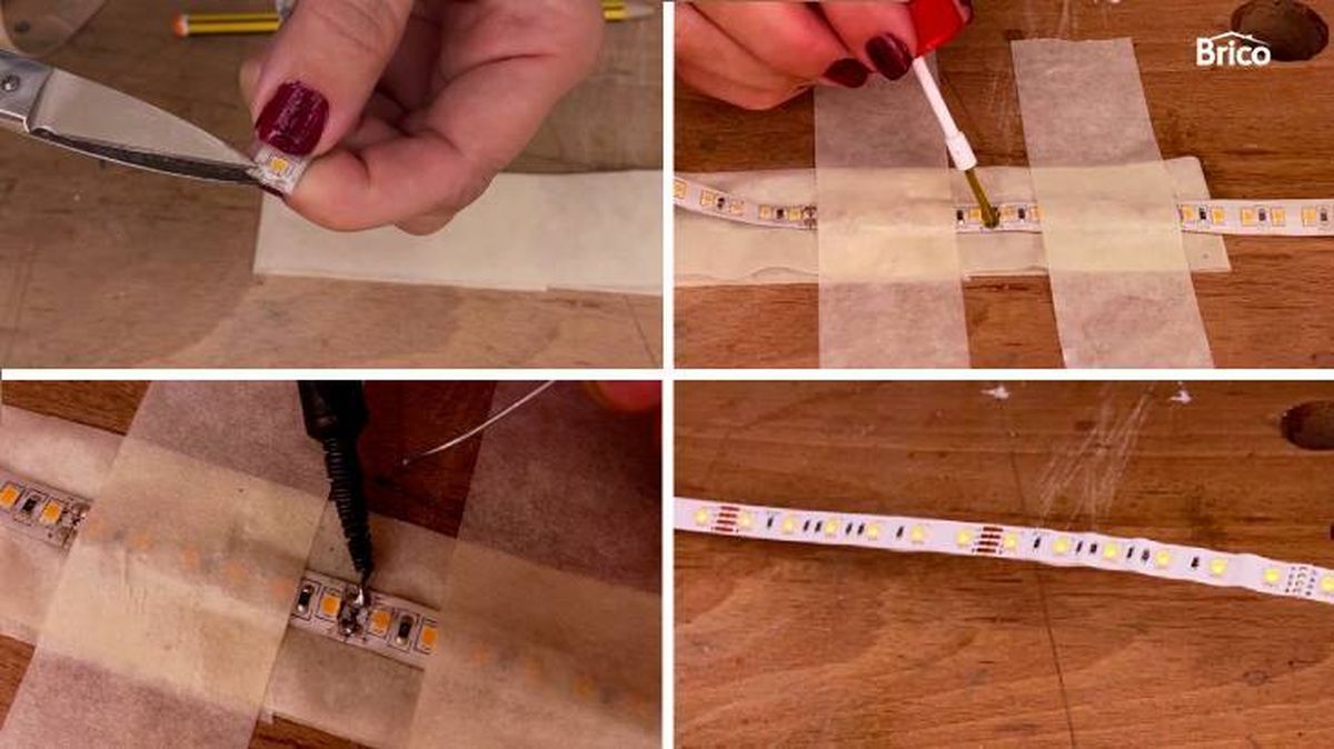 Bricomania 68 empalmar tiras led 1