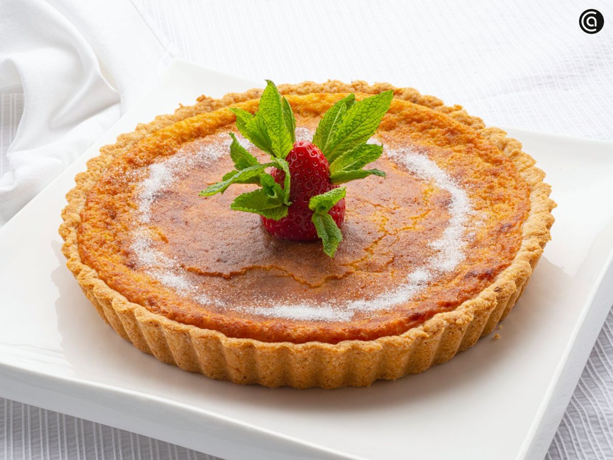 Un postre típico de Ibiza y Formentera con queso y menta