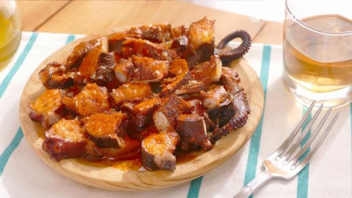 Receta pulpo a la gallega  paso 6