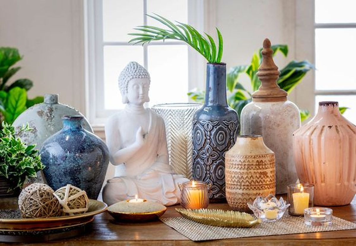 buda jarrones planeta holístico