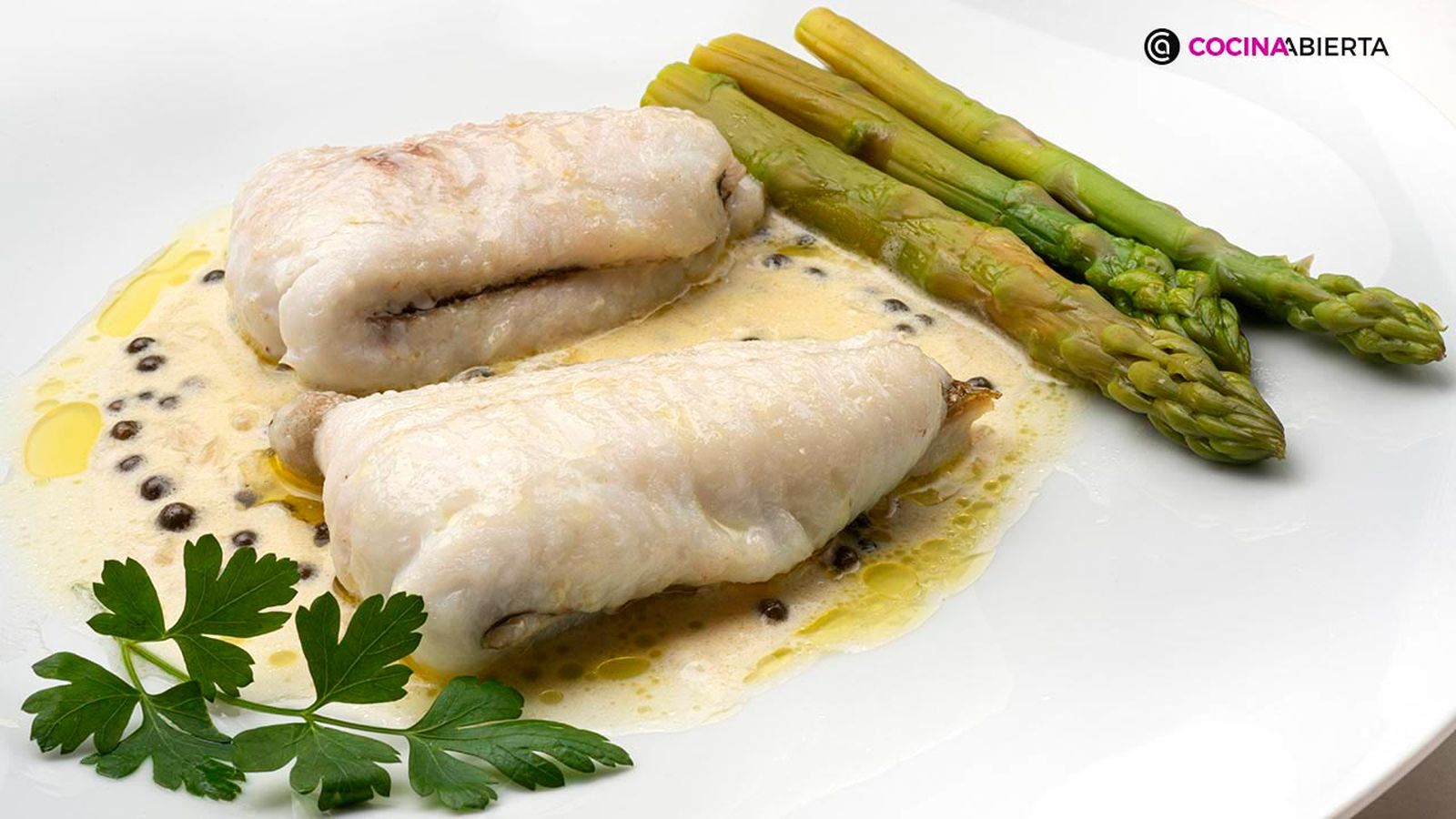 receta gallo salsa pimienta verde ka