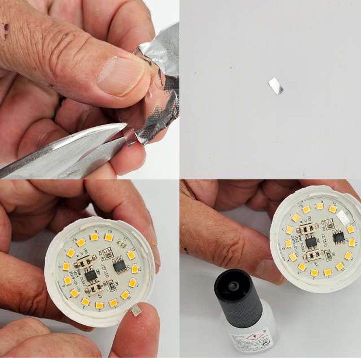 Bricoblog reparar bombilla led 6