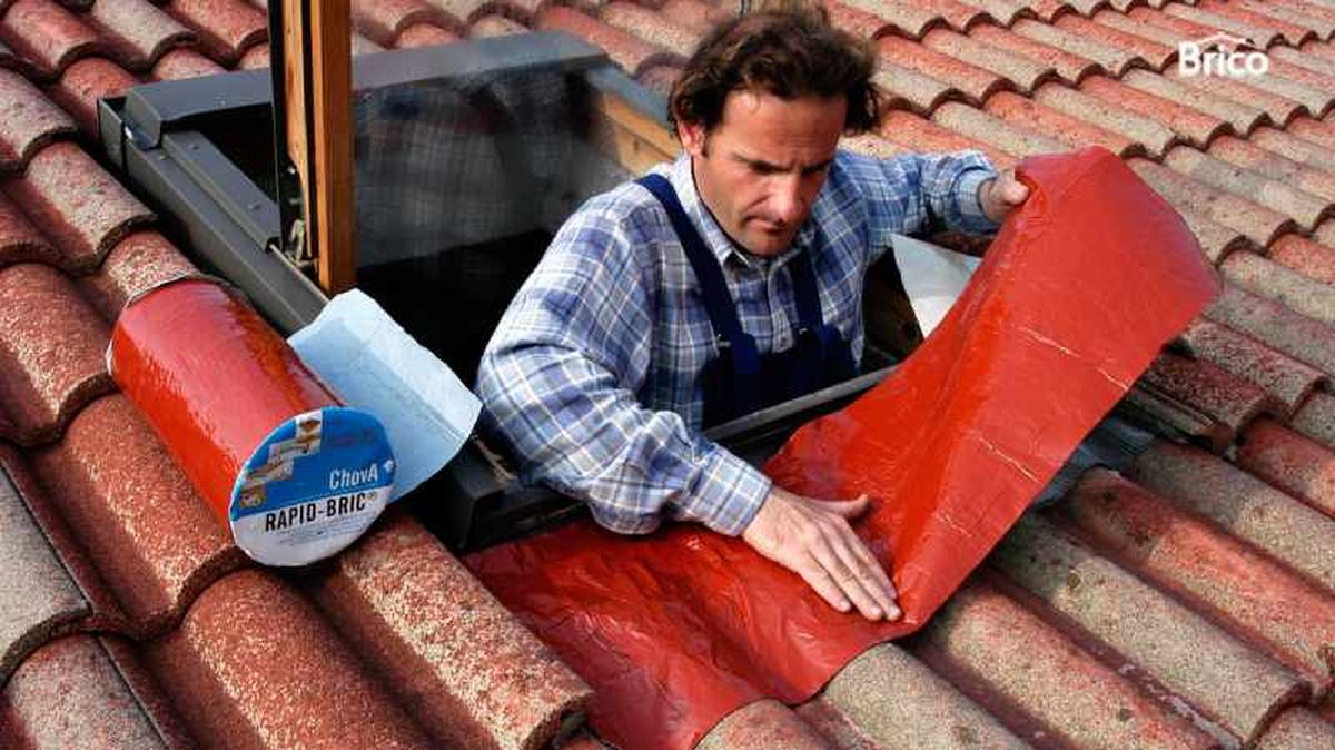 Colocar una cinta bituminosa