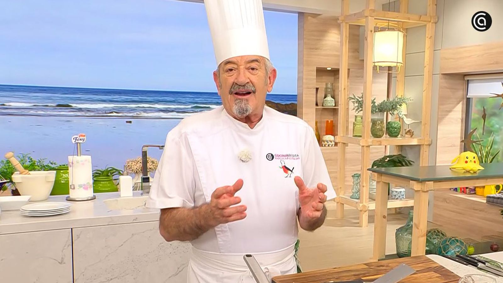 Karlos Arguiñano se emociona al hablar sobre su jubilación