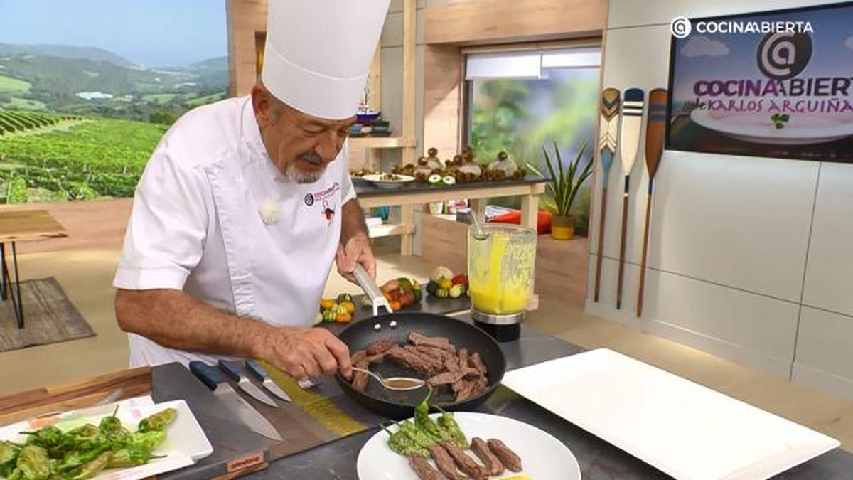 KARL7204 Entrecula ternera salsa melocoton pimientos paso 5