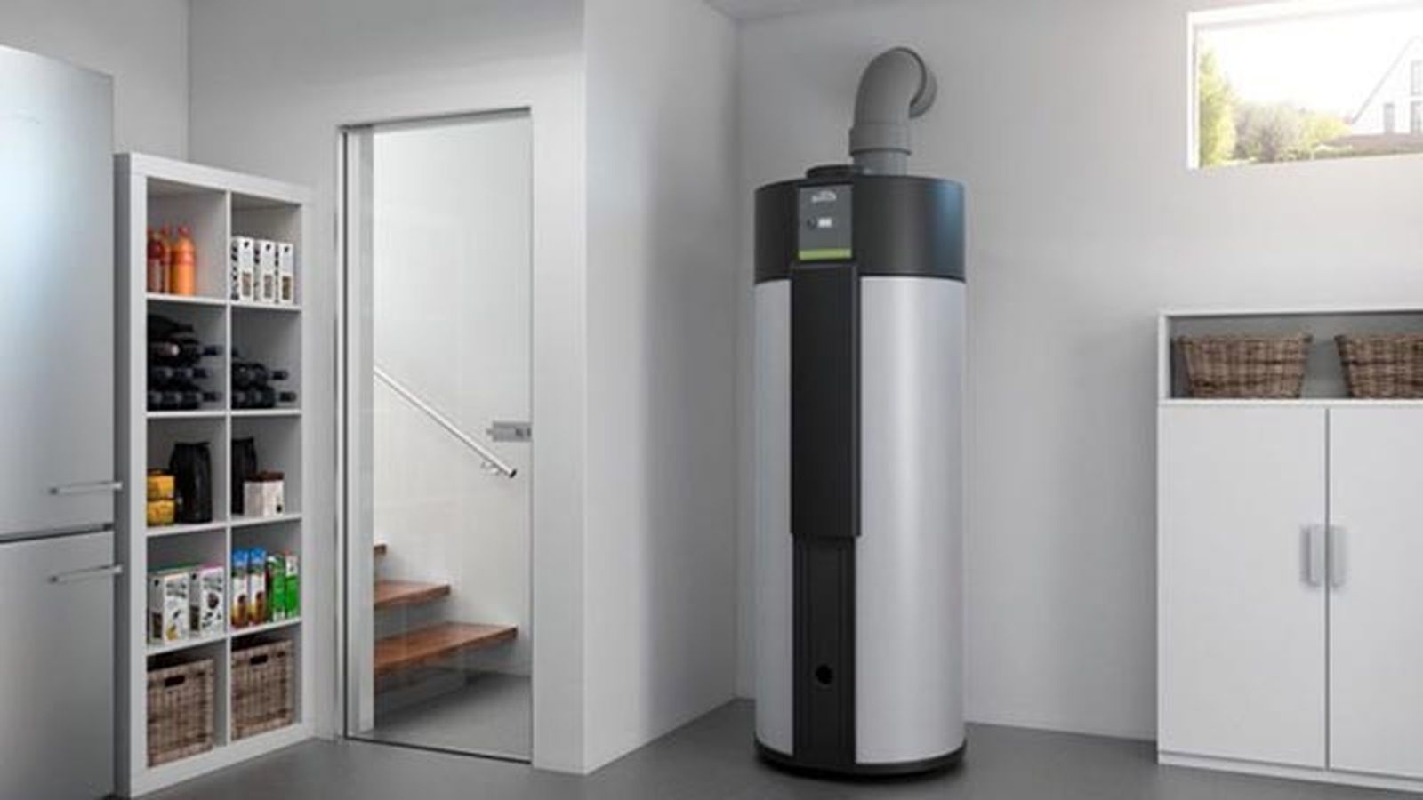 bomba calor aerotermia para ACS compacta