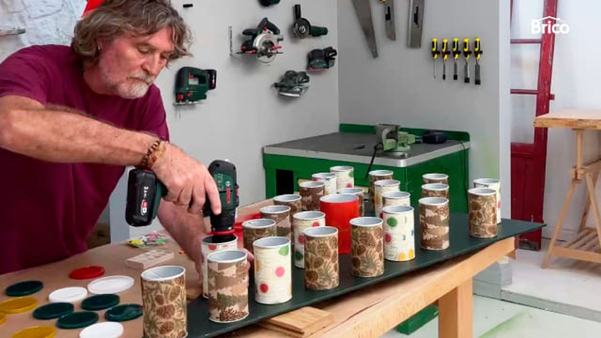 como hacer un calendario de adviento paso 7