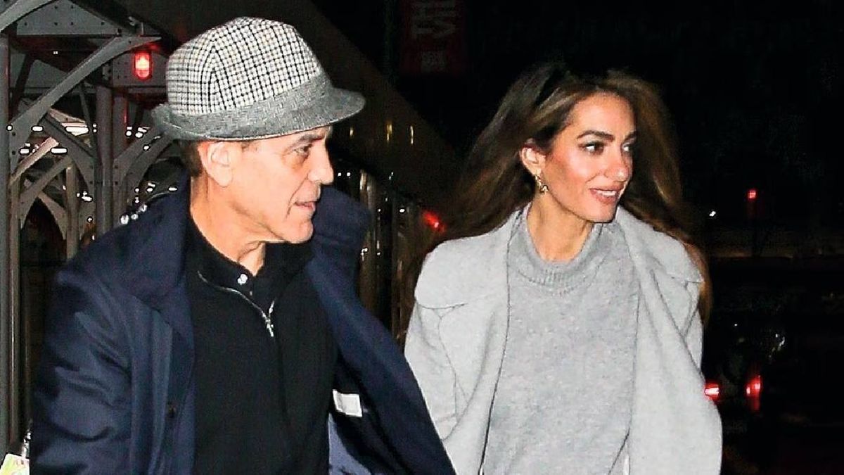 George Clooney con su esposa Amal Clooney