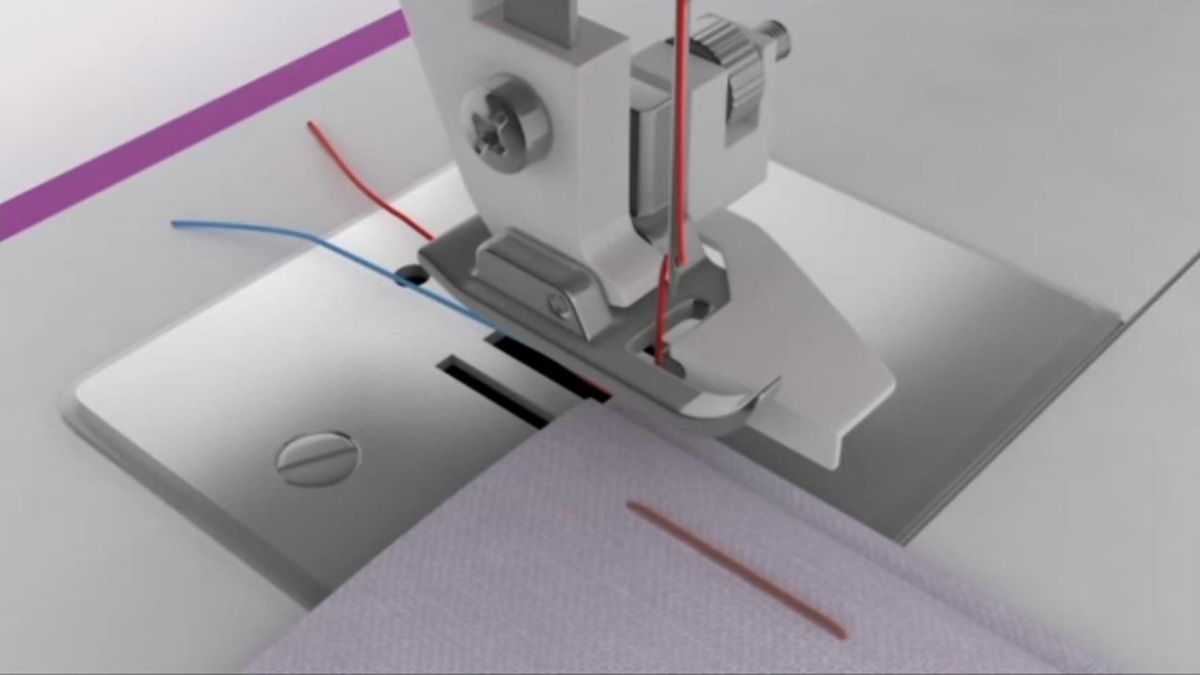 coser dobladillos colocar tela 3