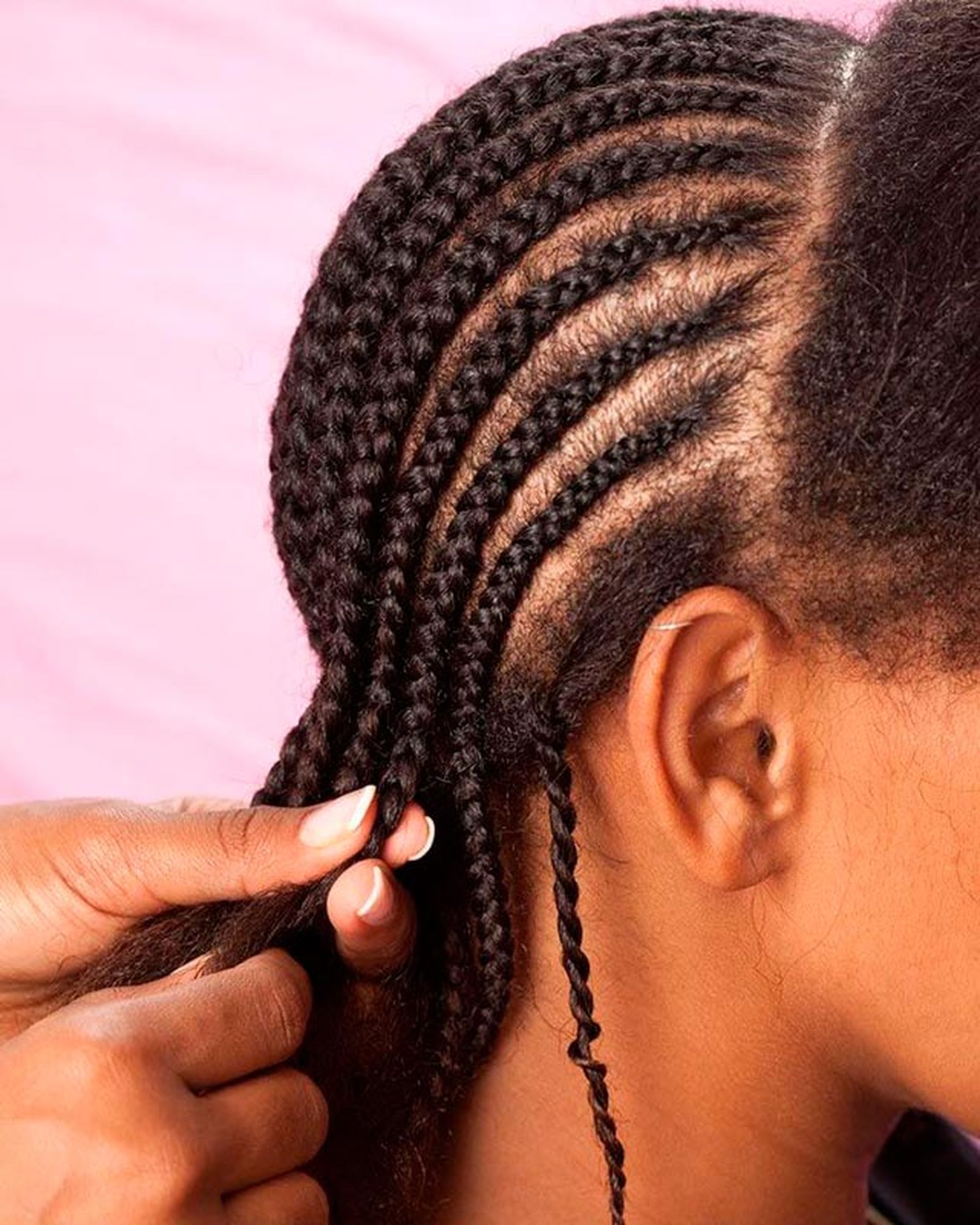 como hacer trenzas africanas paso a paso todo el pelo