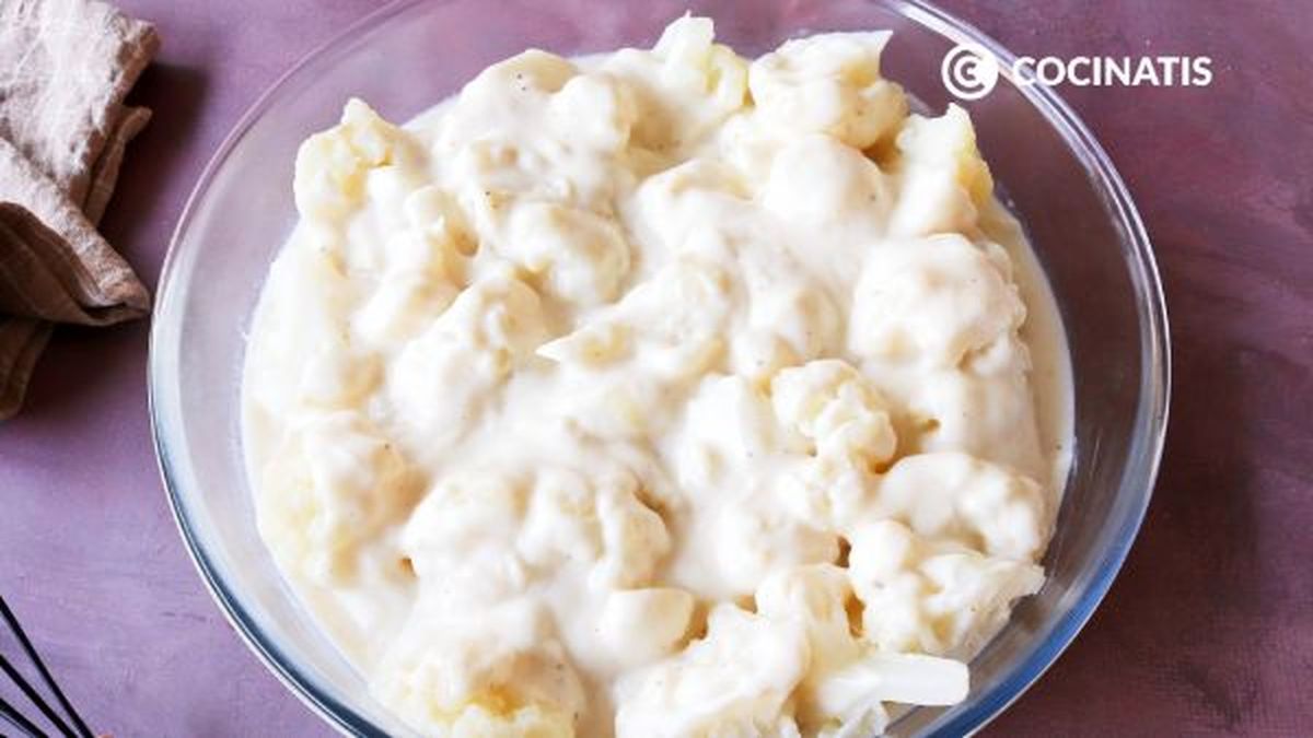 receta de coliflor con bechamel paso 3