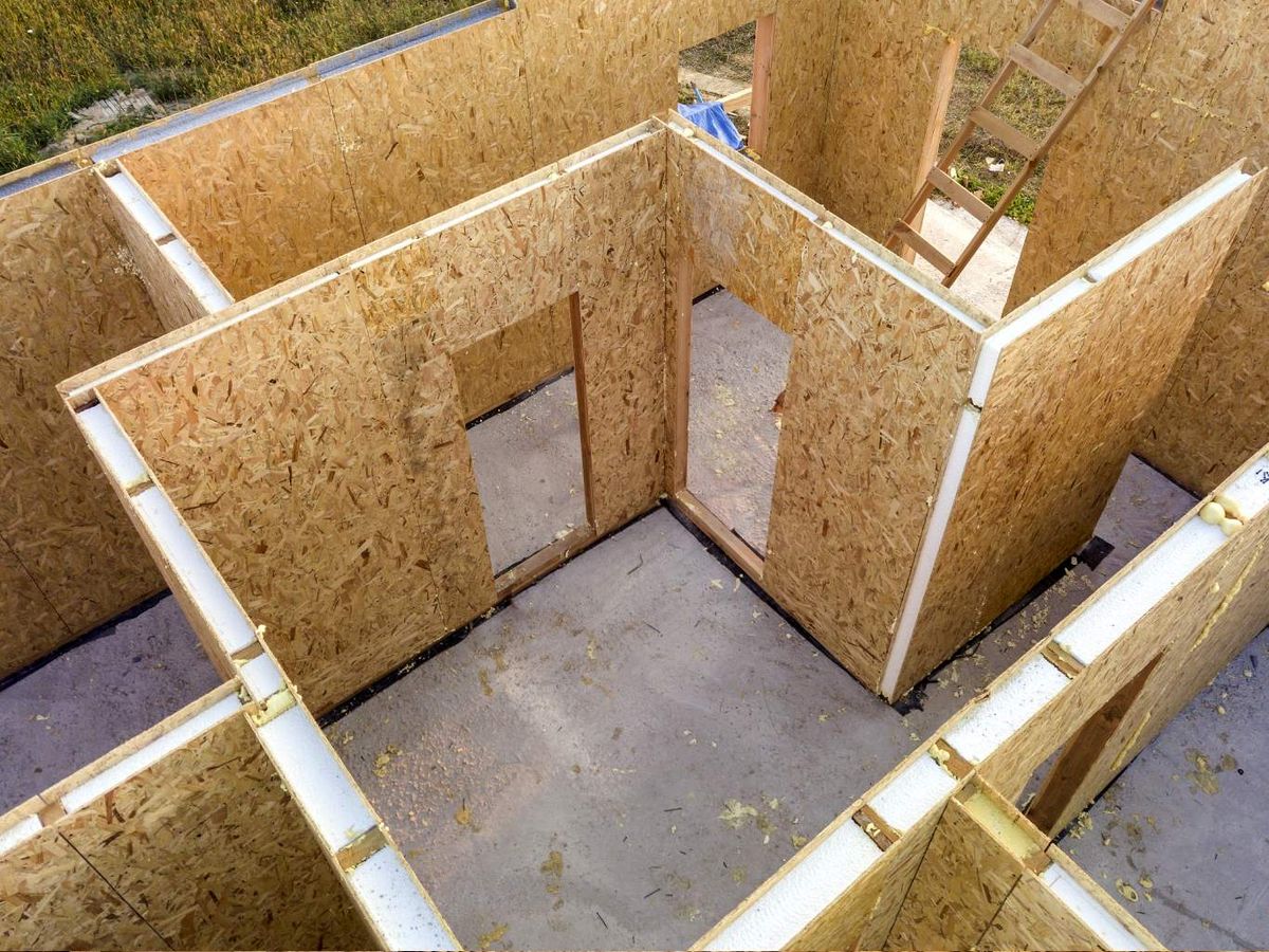 Interior de una construcción