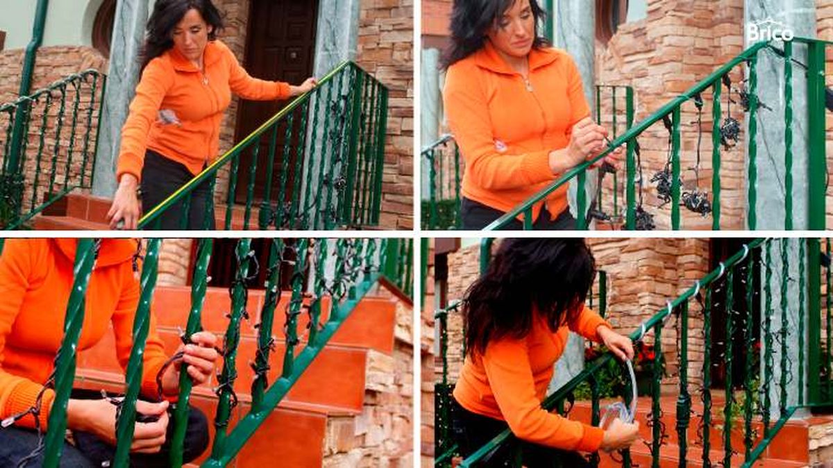 Bricomania 484 como poner luces de navidad en el balcon 1