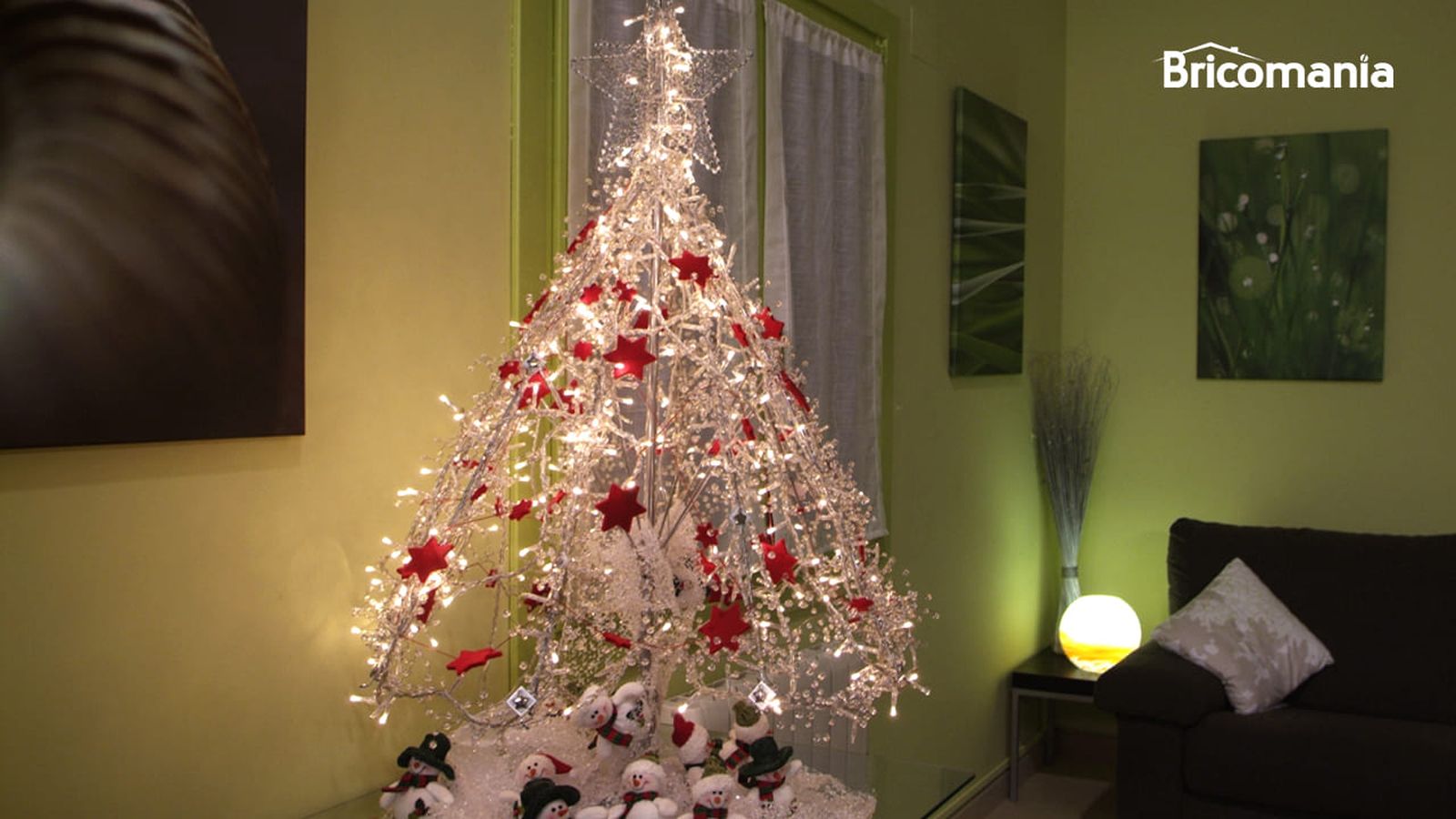 Bricomania 436 arbol de navidad tipo paraguas