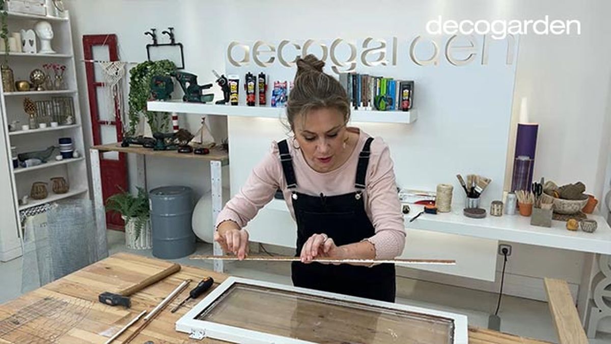 como hacer un joyero de pared paso 2