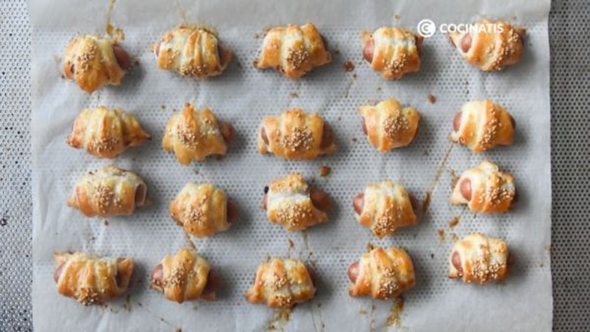 Horneamos los hojaldres con Frankfurt