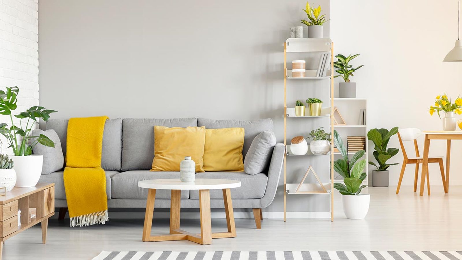 colores combinan amarillo decorar