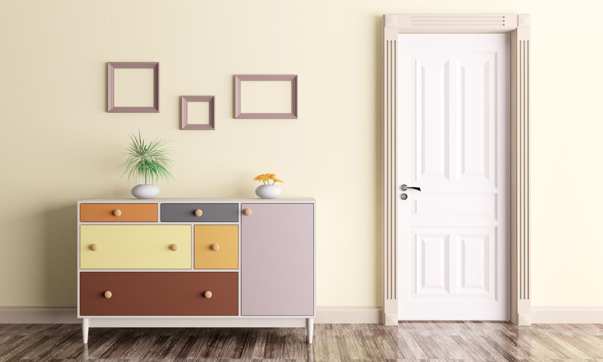 como transformar cajonera pintura