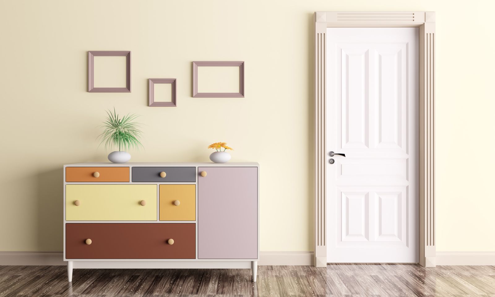 como transformar cajonera pintura