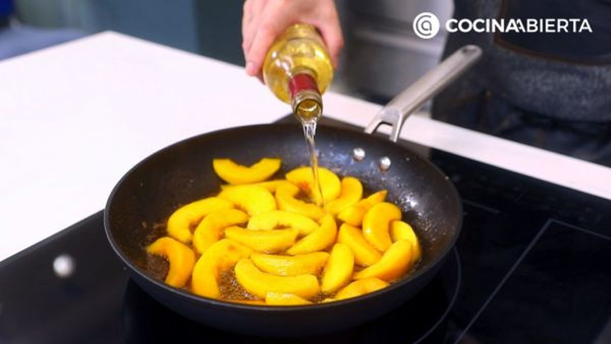 miguelitos melocoton chocolate paso 2