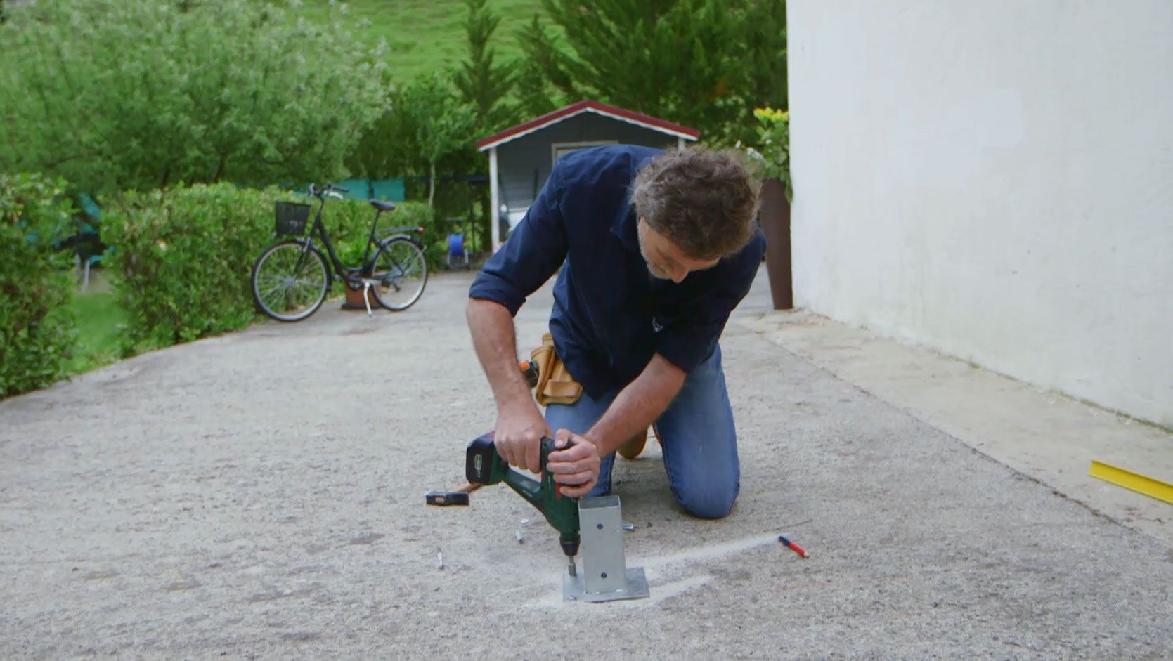 Cómo hacer una cubierta de exterior paso 3