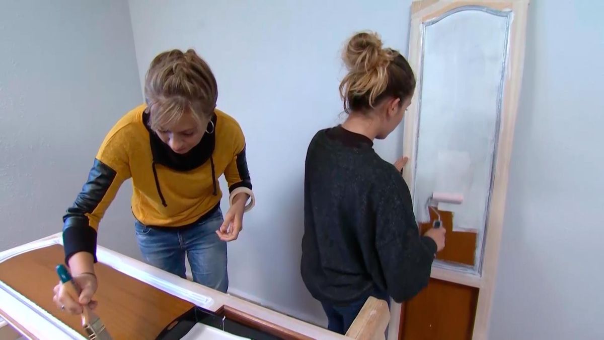 Decorar dormitorio luminoso y romántico con muebles reciclados paso4