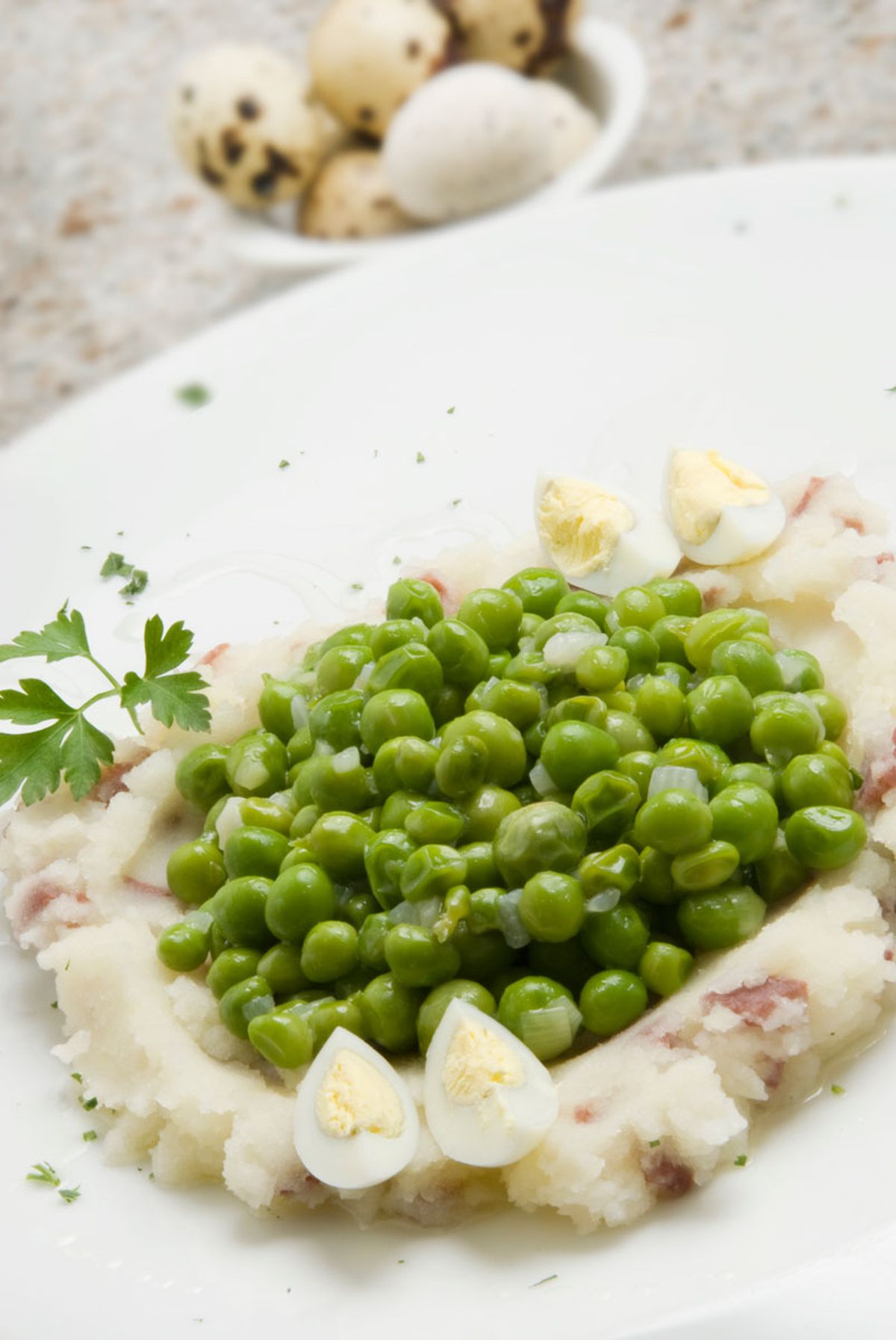 332 Guisantes con pure de patata trufa xl