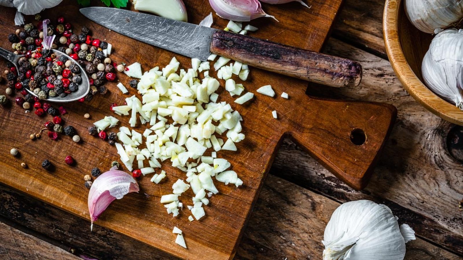 Tabla de cortar de madera