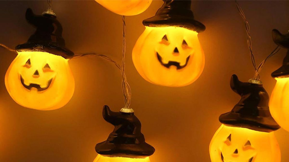guirnalda luces halloween