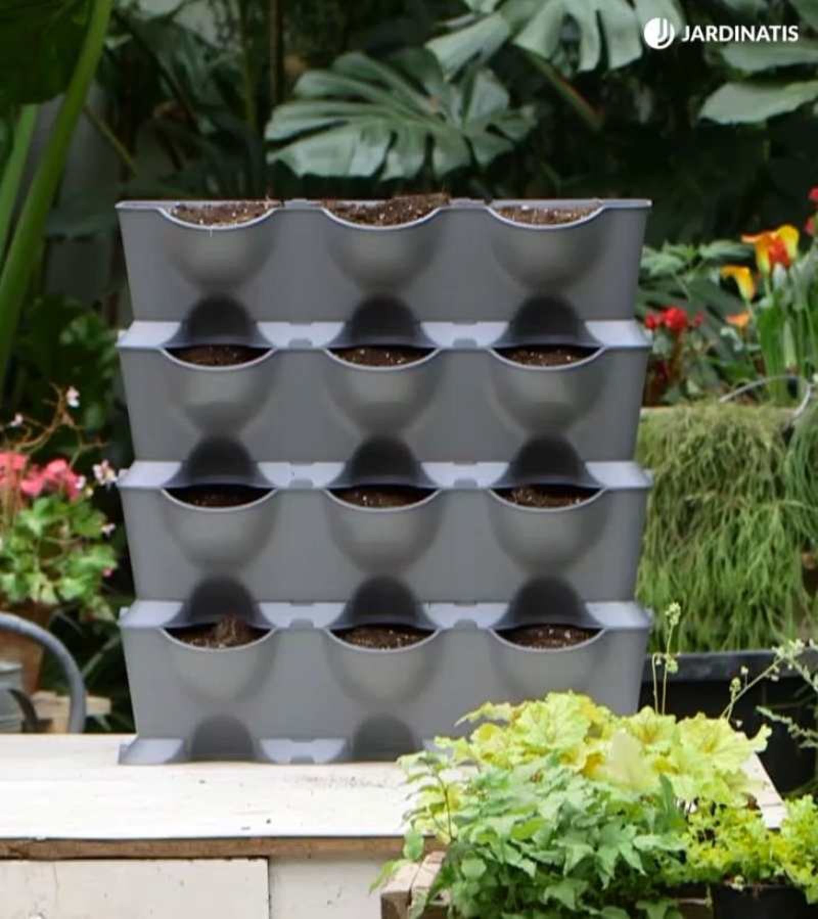 Los jardines verticales en kit son una opción muy práctica