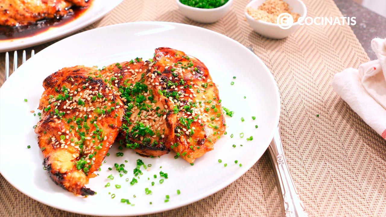 Pollo teriyaki