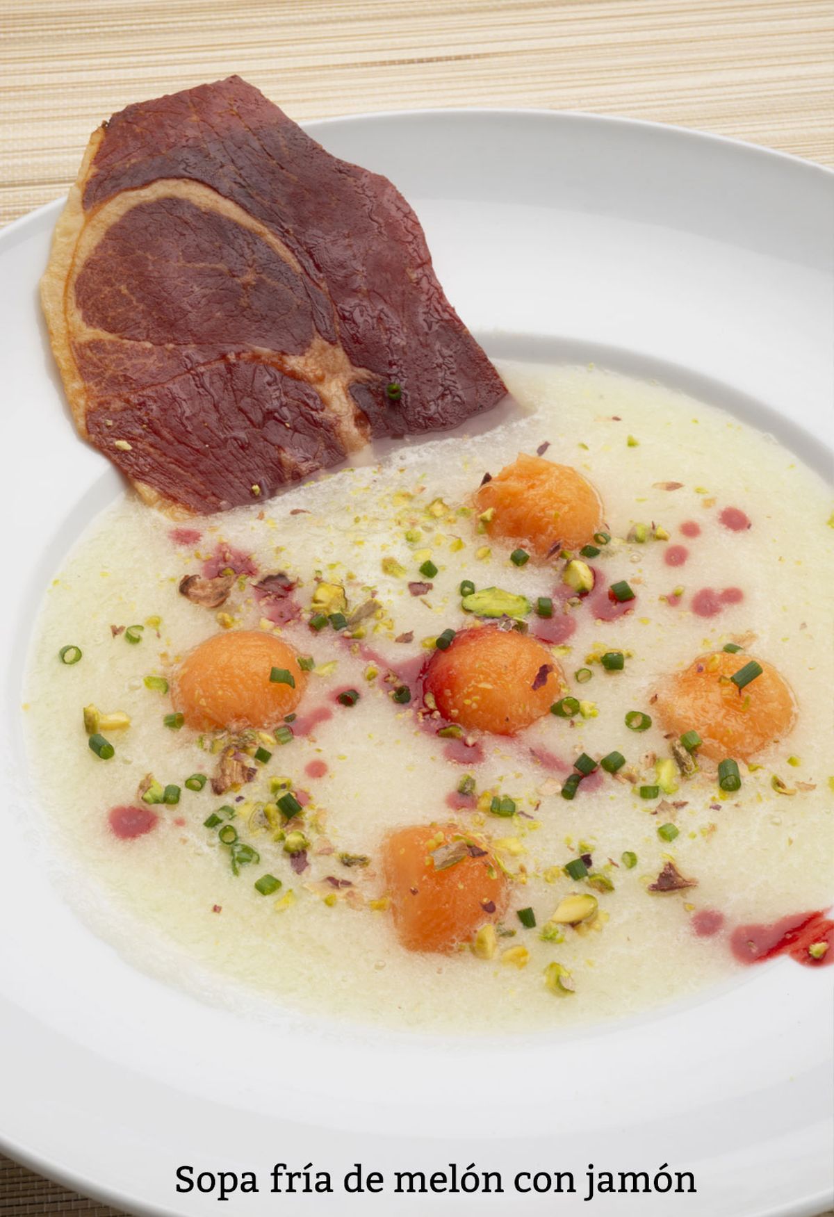 sopa fria melon pin