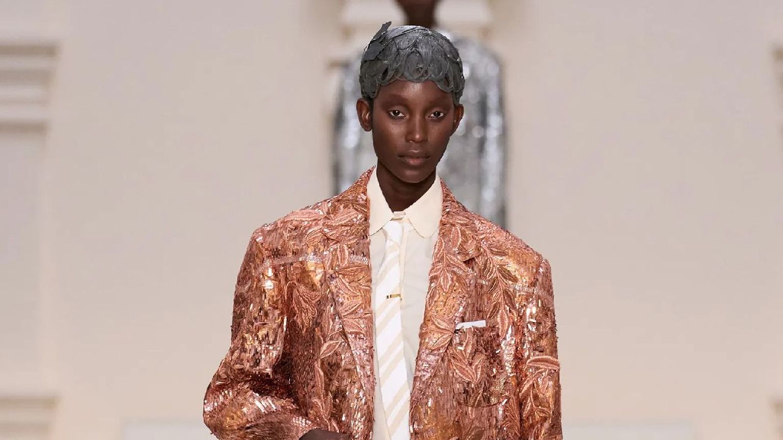 Diseño de Thom Browne de su colección Otoño/Invierno 2024