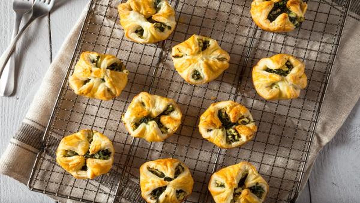 Canapés de hojaldre