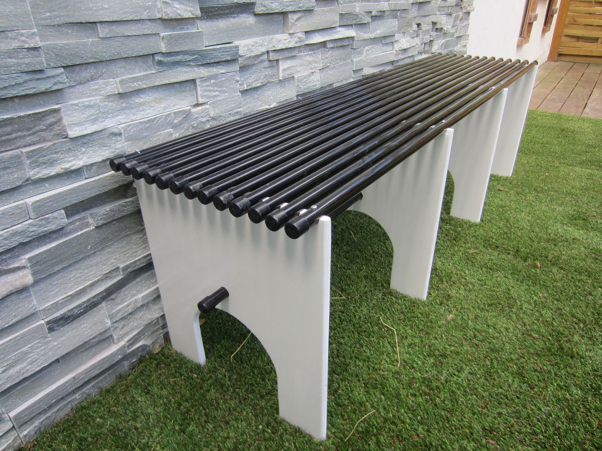 Banco de exterior paso 11