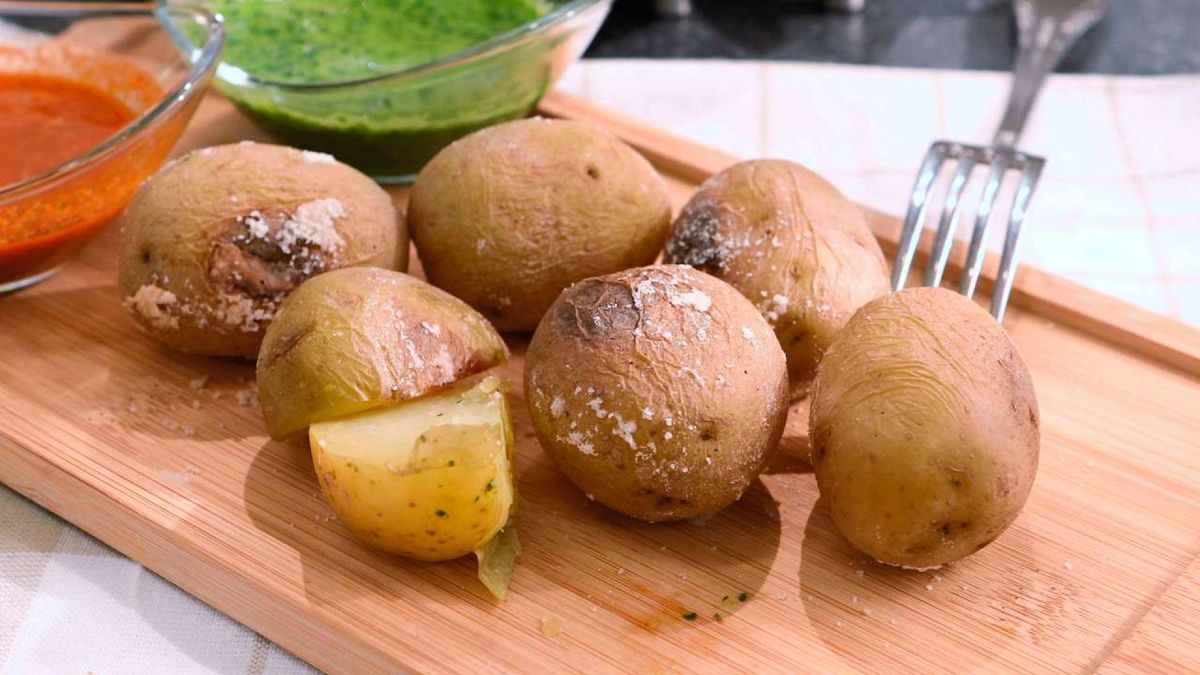 Papas arrugadas   Paso 4