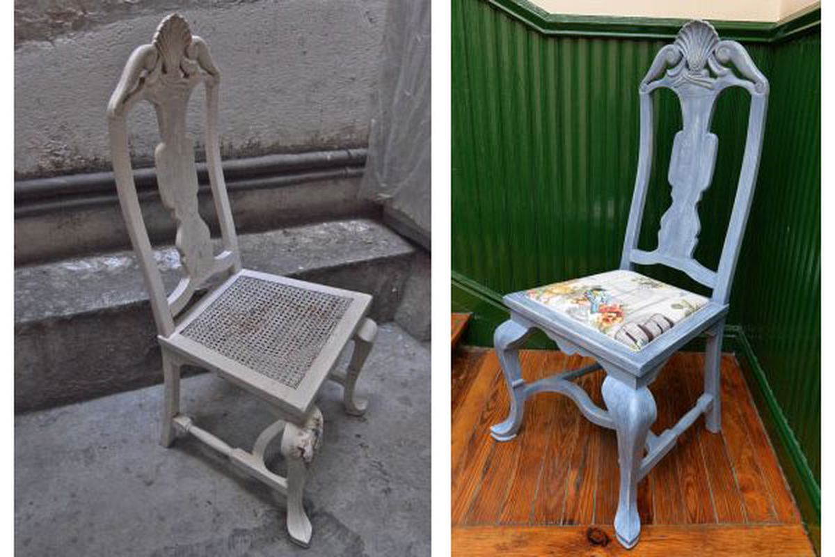 Trabajos de la Comunidad de decoración sobre cómo restaurar sillas 5