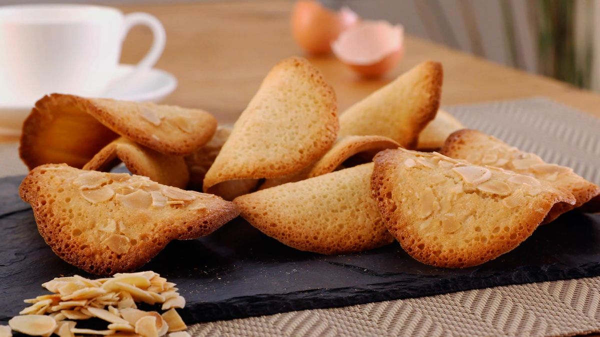 Tejas de almendra crujientes   paso 6