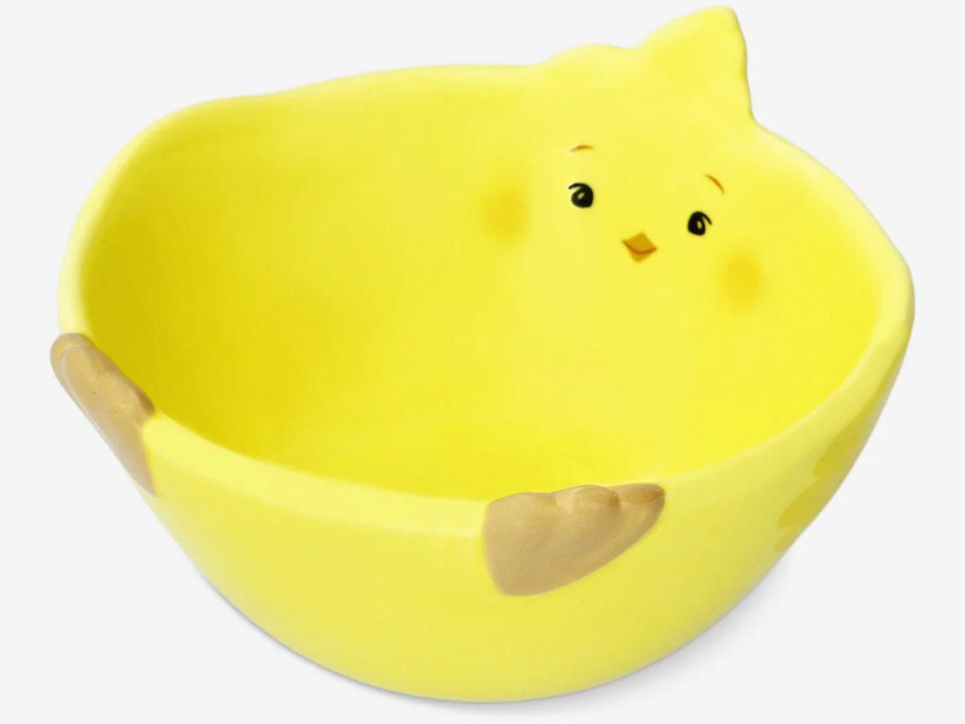 Cuenco de pollito de Pascua.