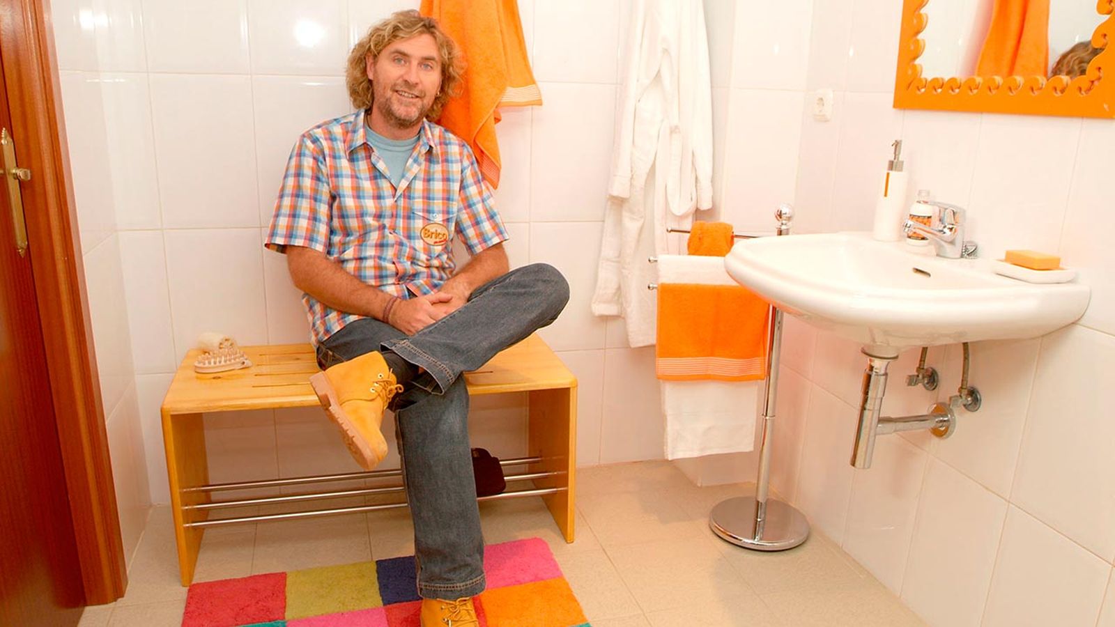 Banco para baño paso 11