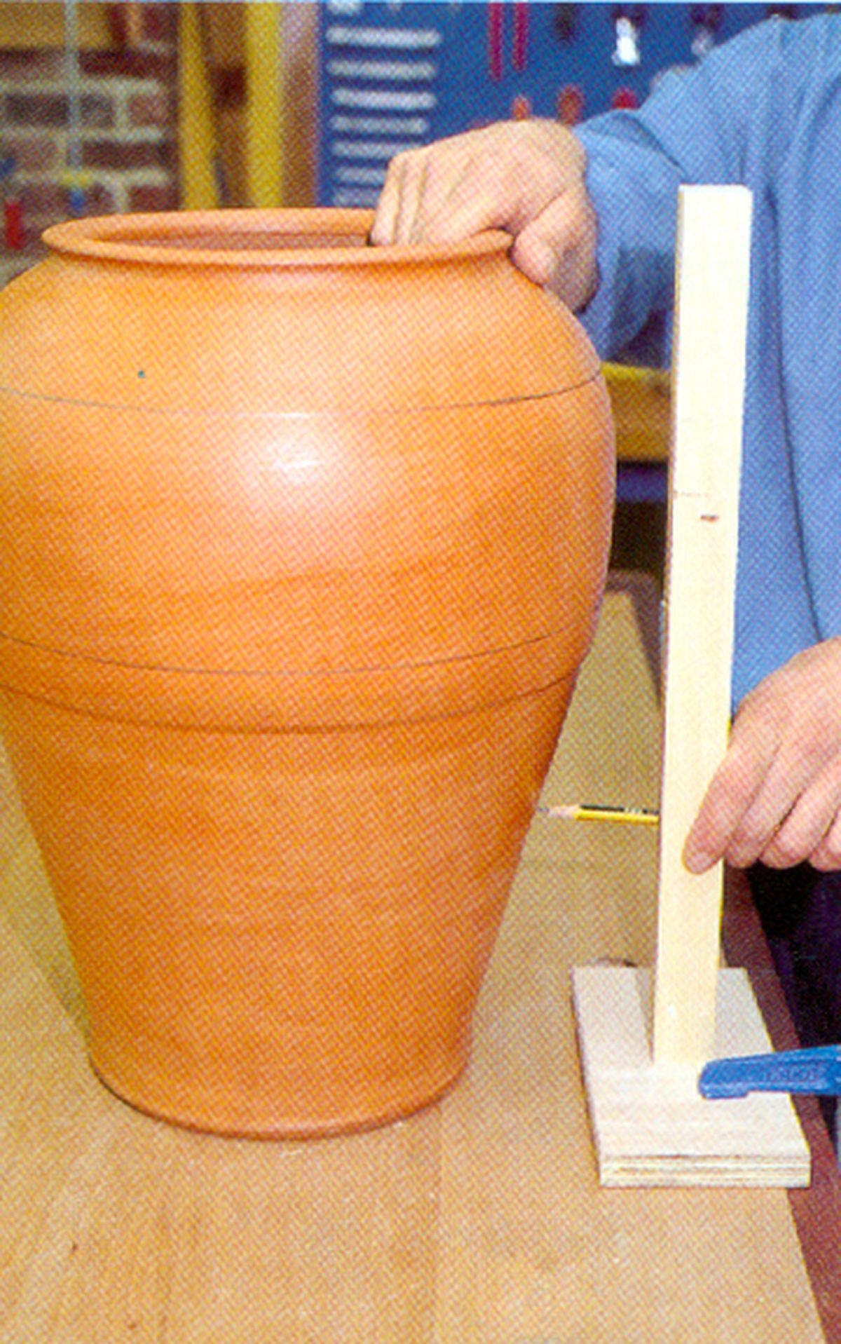 Decoración de tinaja o vasija paso 1