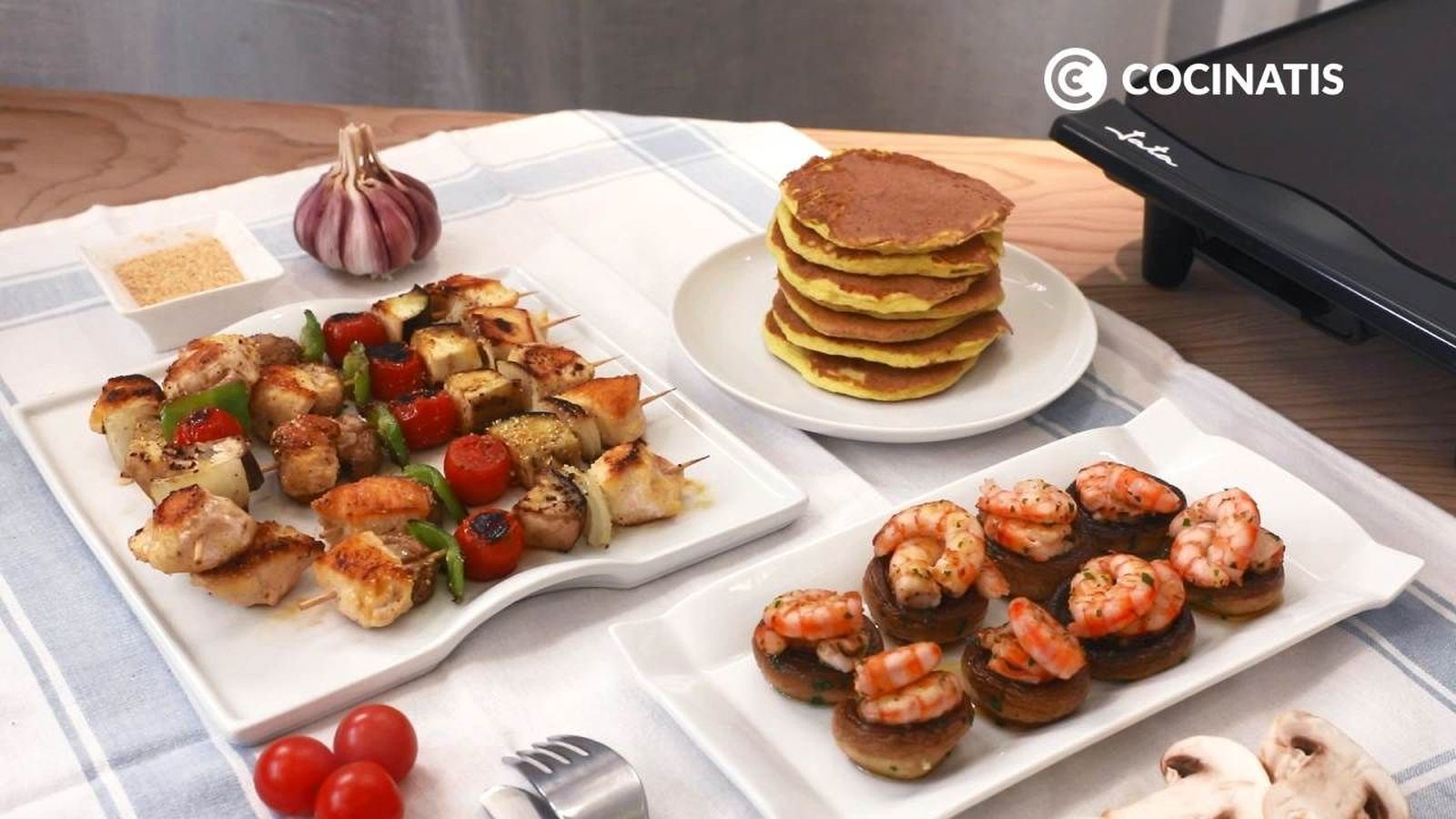 receta cenas ligeras y sencillas a la plancha