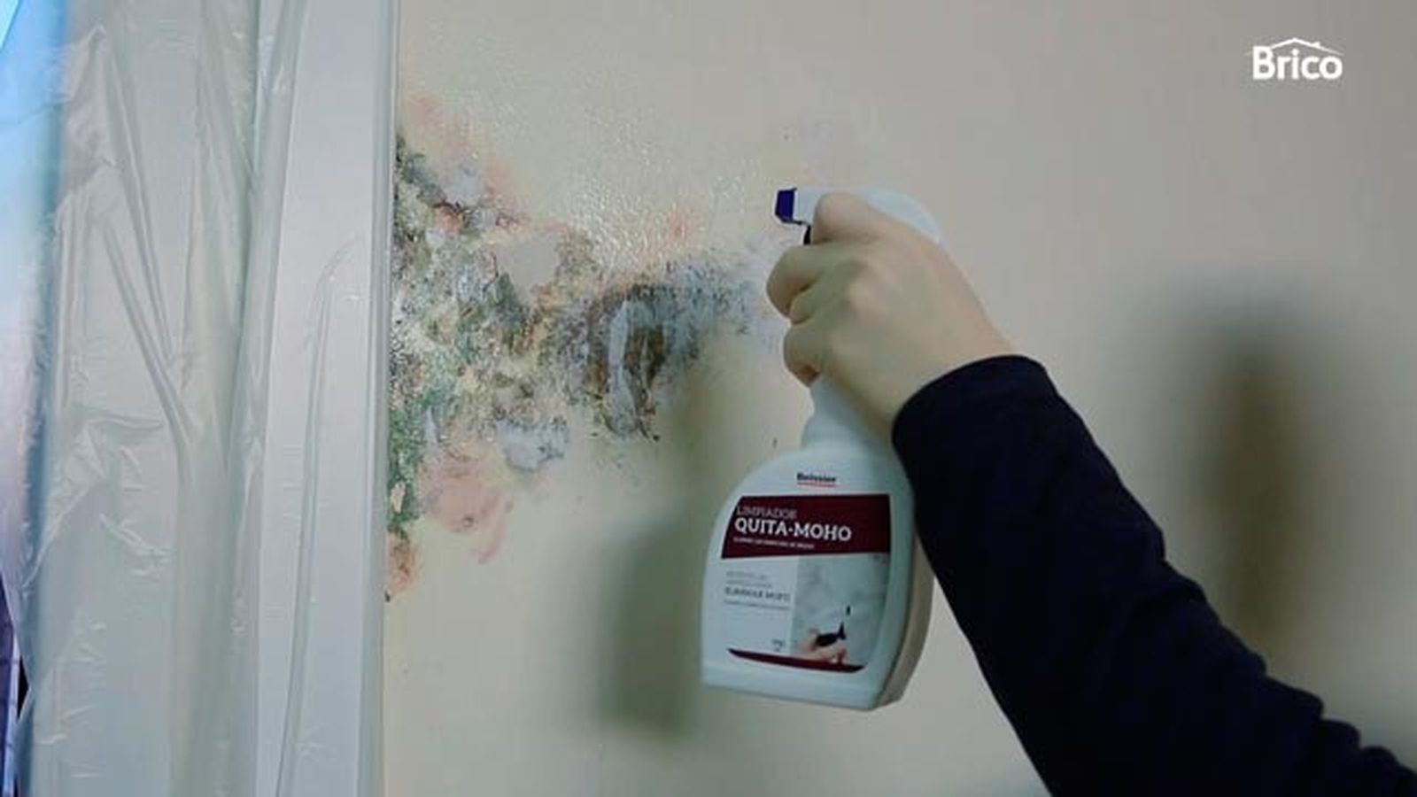 Eliminar humedad por condensación en pared de cocina paso 3