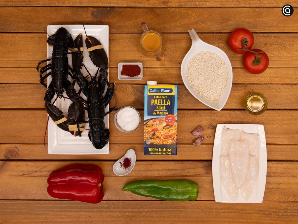 Paella de bogavante
