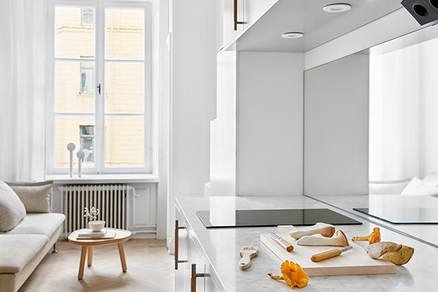 Cómo decorar una cocina pequeña de estilo moderno 6