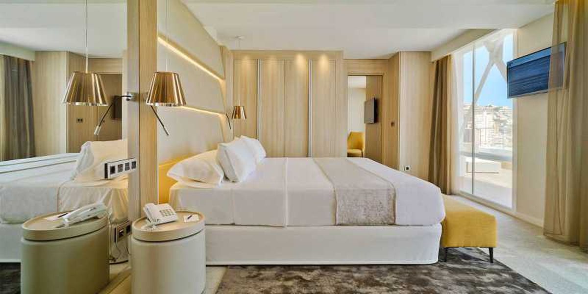 Ático suite del hotel Don Sancho de Benidorm.