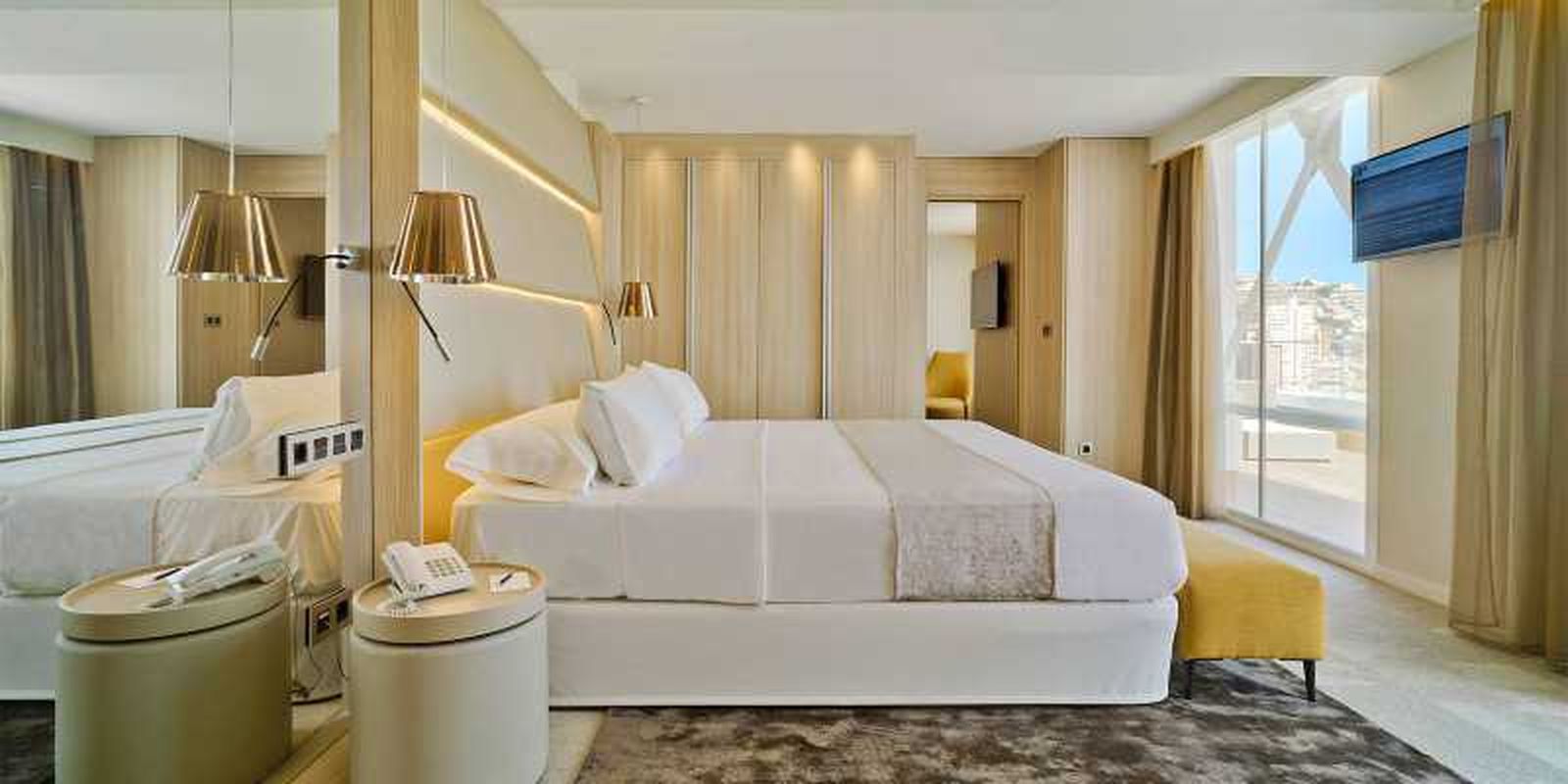 Ático suite del hotel Don Sancho de Benidorm.
