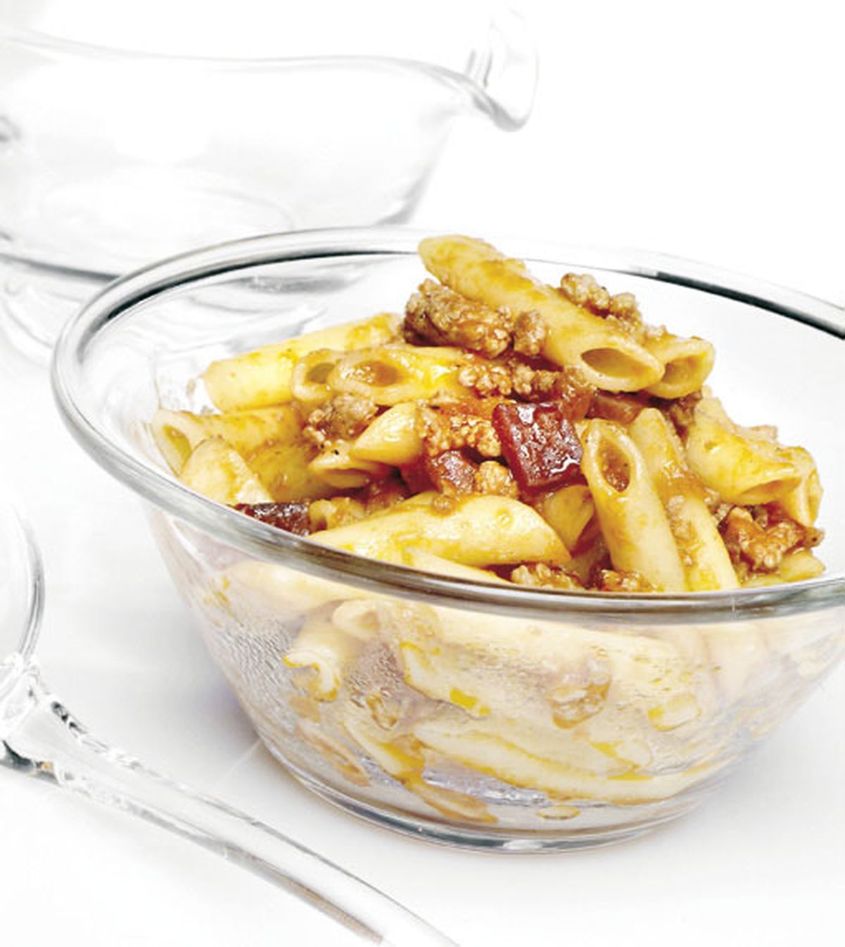 Macarrones con carne picada